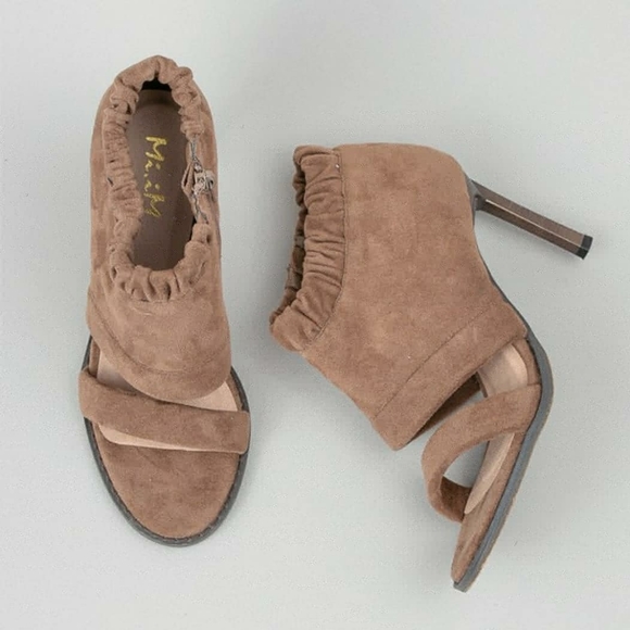 Open Toe Booties - Picture 2 of 5